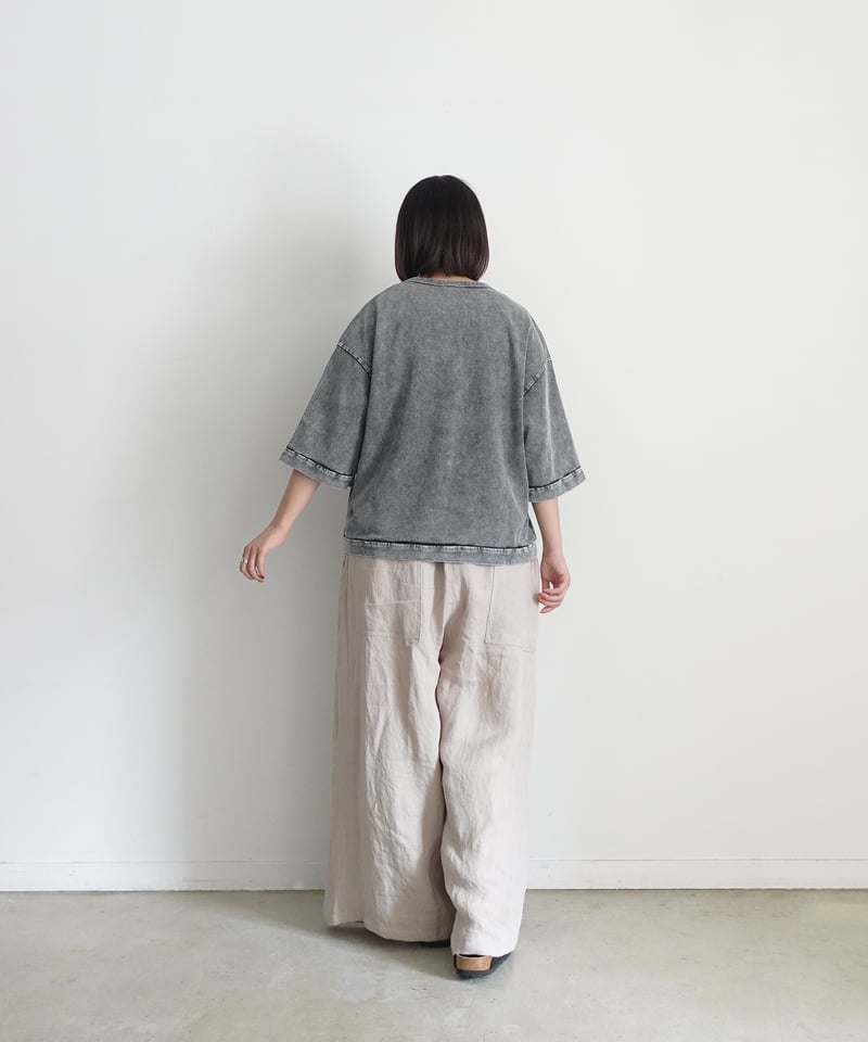 ypi2191ページ Y's BORN PRODUCT] COTTON TWILL LONG STRAIGHT PANTS(XS Beige