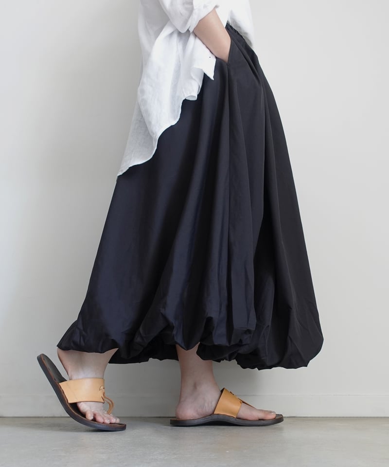i c h i 250424 Cotton Balloon Skirt / 2 COLOR