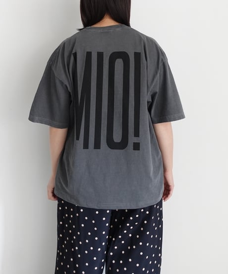 i c h i  251059  "AMORE / MIO!" Pigment Over T Shirt / 2 COLORS