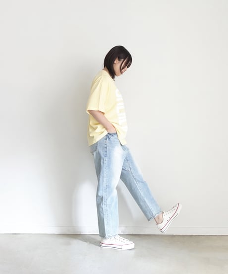 i c h i  251058  "OHLALA" Pigment Over T Shirt / 2 COLORS
