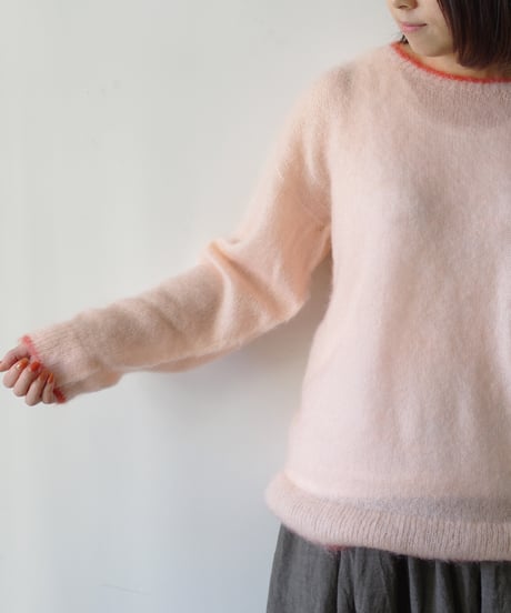 ichiAntiquités 1100356 Mohair mix Knit Pullover / 2 COLORS