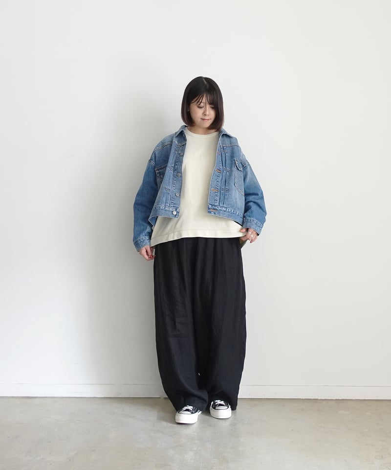 i c h i 241141 Heavy Cotton Wide Pullover / 2