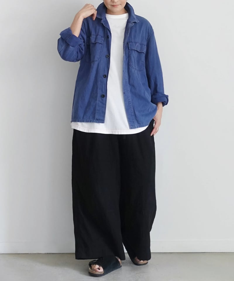 deck hand コットンインディゴニット made in UK deck hand コットンインディゴニット made in UK