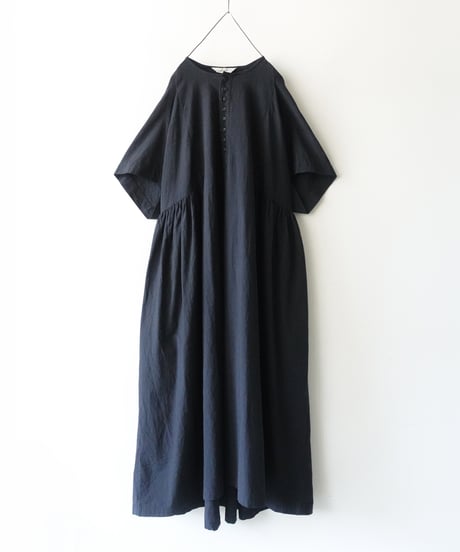 ichi Antiquités 1101105 Cotton Linen Atelier Dress / 2 COLORS