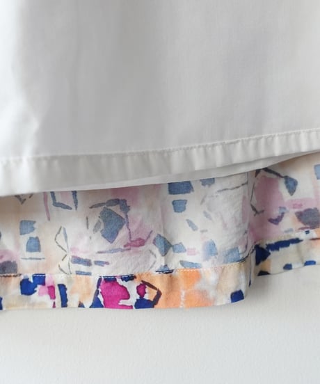i c h i 251012 Painted Pattern Skirt / 2 COLORS