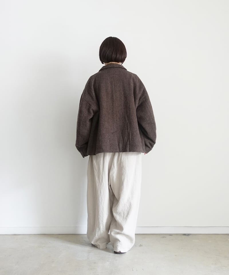 ichiAntiquités 1100319 Wool Herringbone Over J