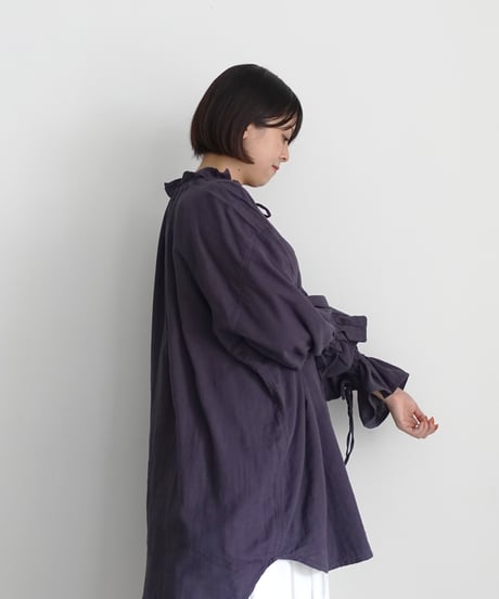 i c h i  241040  Organic Cotton Over Blouse / 2 COLORS