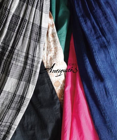 ichiAntiquités 1100603 Linen Cotton Relax Pants / 3 COLORS
