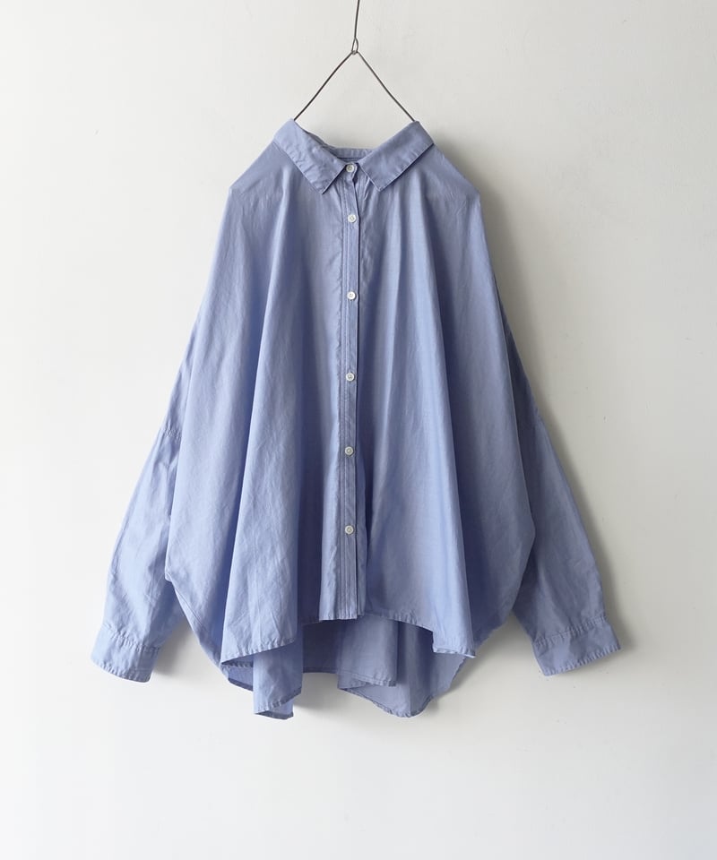 i c h i 241118 Cotton Dolman Sleeve Shirt / 7 C