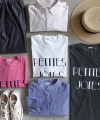 i c h i  260152  "PETITES JOIES" Pigment Over T Shirt / 3 COLORS