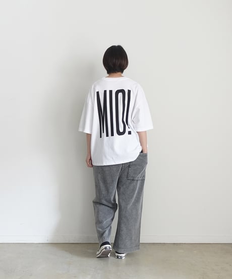 i c h i  241253  "AMORE / MIO!" Pigment Over T Shirt / 3 COLORS