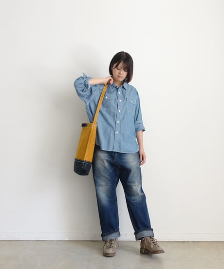 LOITER  L006  Canvas Medium Shoulder Bag / 3 COLORS ( size M )