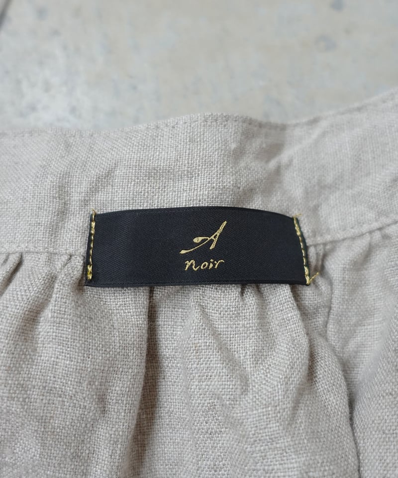 未使用【Antiquités noir 】インディゴ リネンリボンワンピース SP インディゴリネンワンピース- SPエシュペー- TONE Online Shop