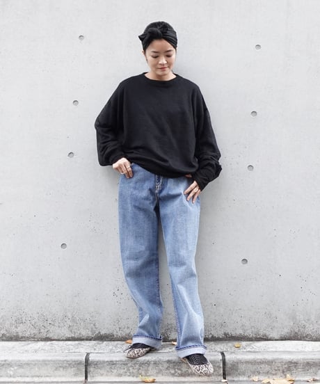 i c h i  240758 Sheer Knit Pullover / 3 COLORS