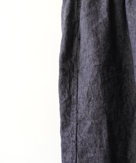 ichiAntiquités 1100934 Linen Cotton Denim Apron Dress / 2 COLORS