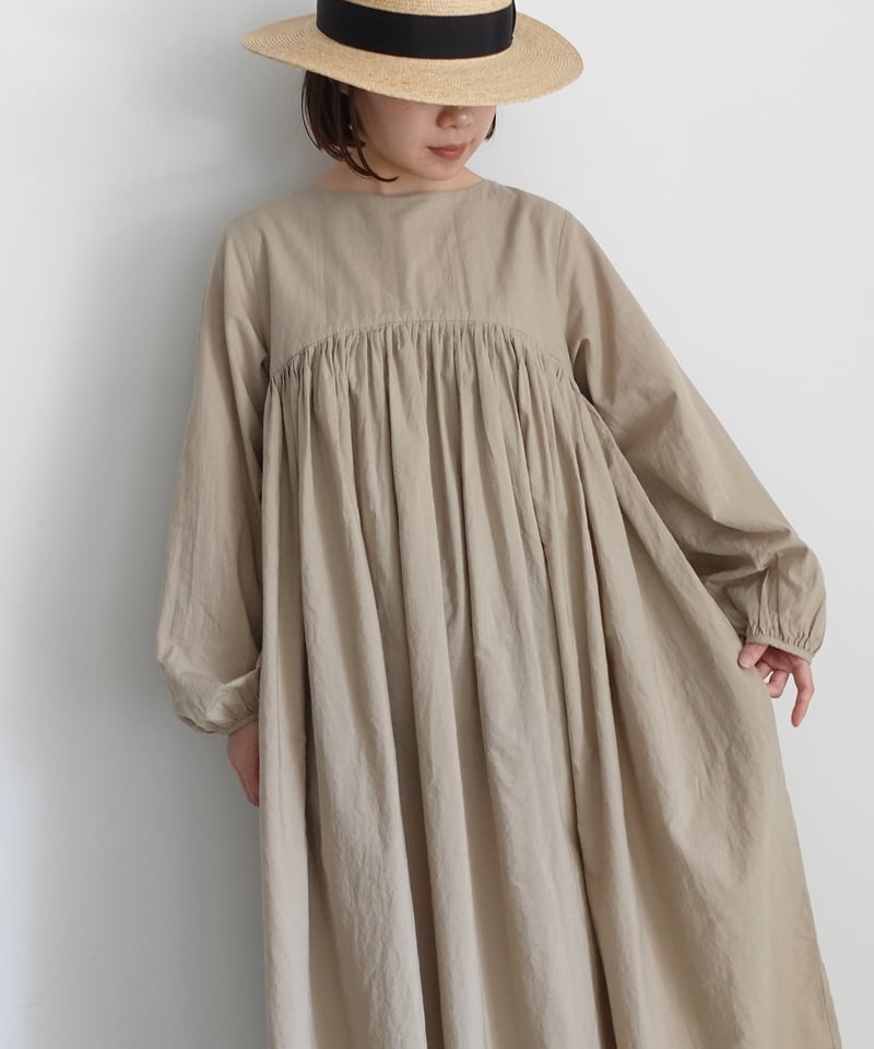 i c h i 241018 Cotton Linen 2way Dress / 2 COLO