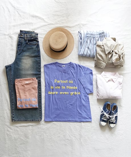 i c h i 251054 Puff Print Logo T Shirt / 4 COLORS