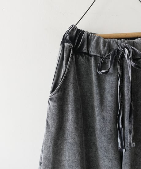 i c h i  241143 Heavy Cotton Relax Pants / 2 COLORS