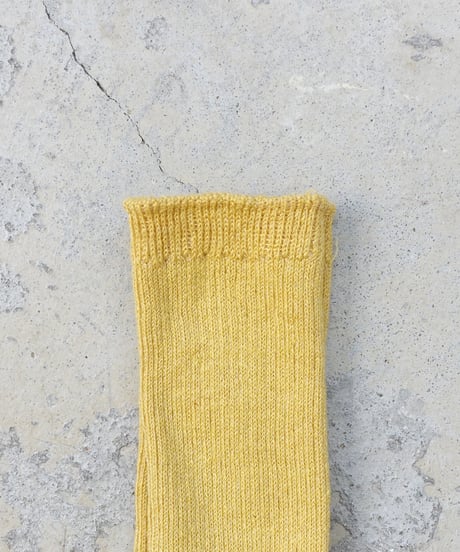 LOITER  L047  Linen Color Rib Socks / 6 COLORS
