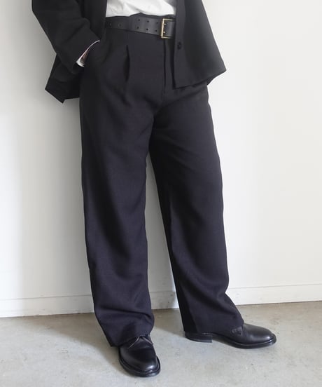 i c h i  250619 Formal Black Pants