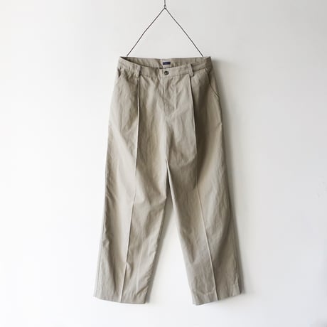 i c h i  230733  Cotton Linen Tuck Pants / 2 COLORS