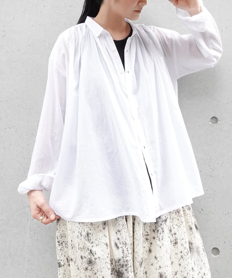 ichiAntiquités 900937 KHADI Cotton Gather Shi