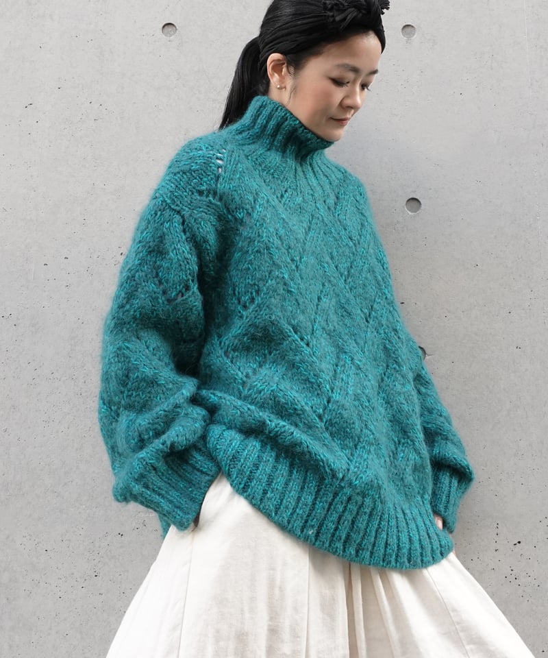 ichiAntiquités 900362 PERU Hand Knit Wool SURI