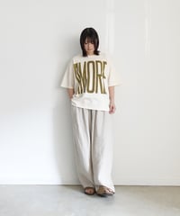 i c h i  251059  "AMORE / MIO!" Pigment Over T Shirt / 2 COLORS