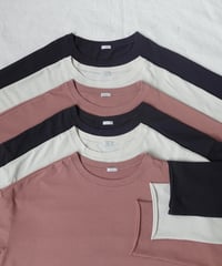 i c h i  241055 Light Heavy Cotton Wide Pullover / 3 COLORS