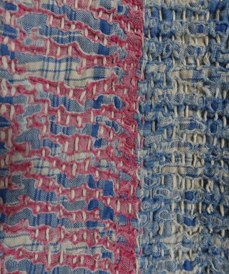 【ONLINE LIMITED】ichiAntiquités 1001139 Vintage Ralli Quilt Rug / COLOR : B