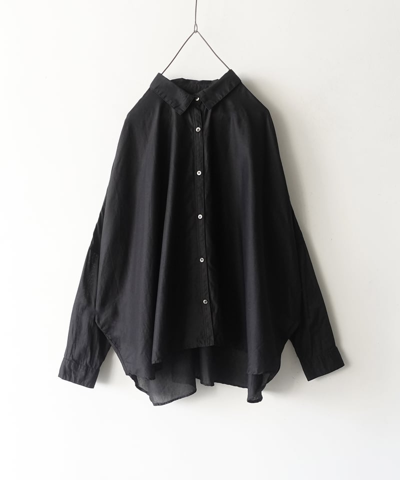 i c h i 241118 Cotton Dolman Sleeve Shirt / 7 C