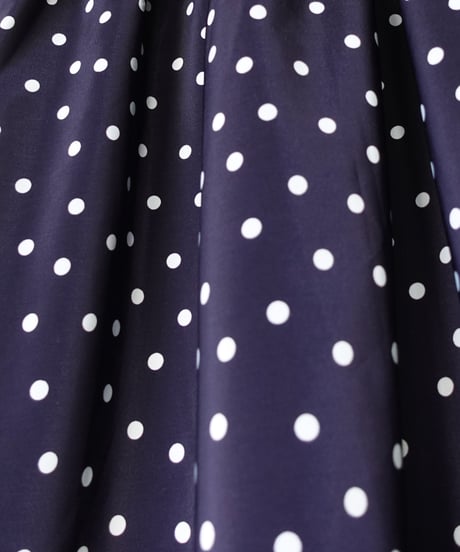 i c h i  251028  DOTS Tiered Dress / 2 COLORS