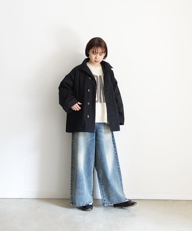 i c h i 250467・250468 Shetland Wool Knit Pull