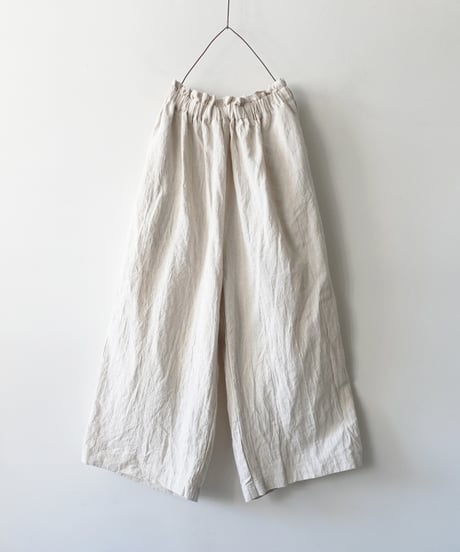 ichiAntiquités  801134  Vintage Linen Relax Pants / B : NATURAL