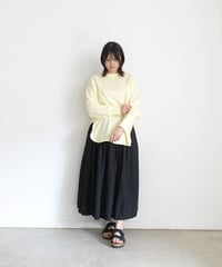 i c h i  251061 Cotton Dolman Sleeve Loose Pullover / 3 COLORS