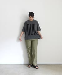 i c h i  260151 "OUI / NON" Pigment Over T Shirt / 4 COLORS