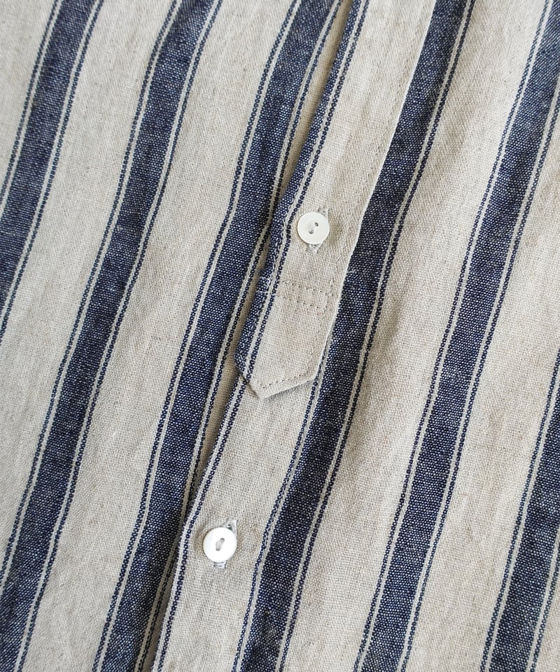 ichi Antiquités 1000913 Linen Cotton Stripe Lon