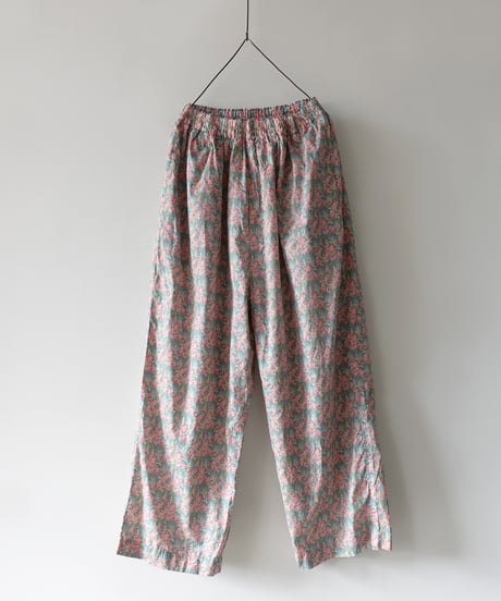ichiAntiquités  1000938 LIBERTY Flower Print Vacance Pants / 2 COLORS