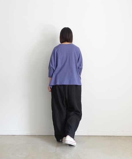 i c h i  241242  Cotton Rib Wide T-Shirt / 4 COLORS