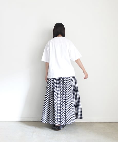 i c h i  251058  "OHLALA" Pigment Over T Shirt / 2 COLORS