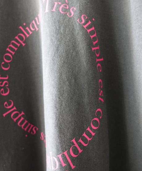 i c h i 251257 " Très simple est compliqué " Pigment Over T Shirt