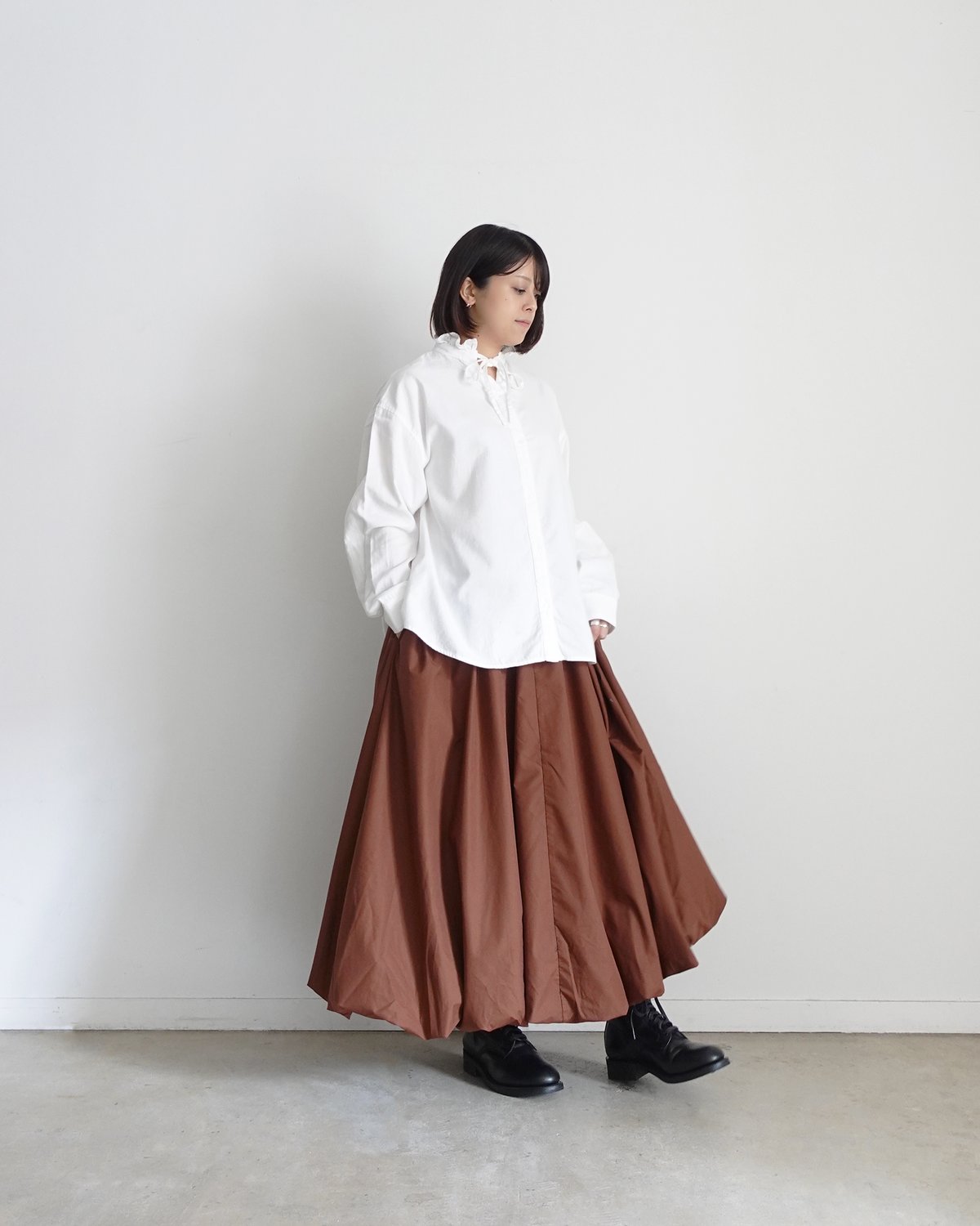 スカート cotton balloon skirt i c h i 250424 Cotton Balloon Skirt / 2 COLOR