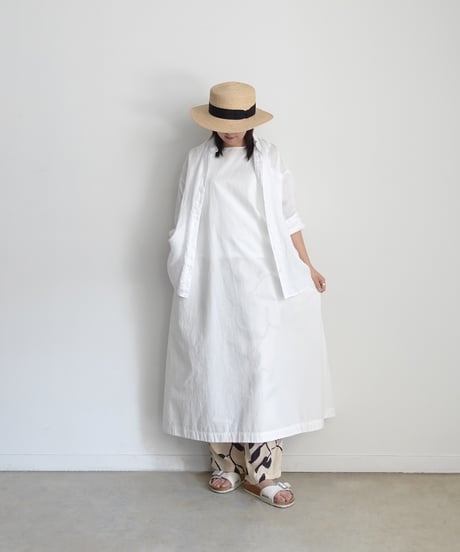 i c h i  251037 Ripstop Cotton Sleeveless Dress / 2 COLORS