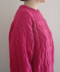 i c h i  250756 Cable Knit Pullover / 3 COLORS