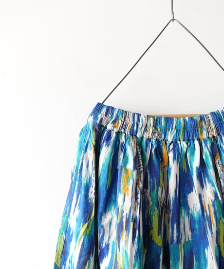 i c h i 251012 Painted Pattern Skirt / 2 COLORS
