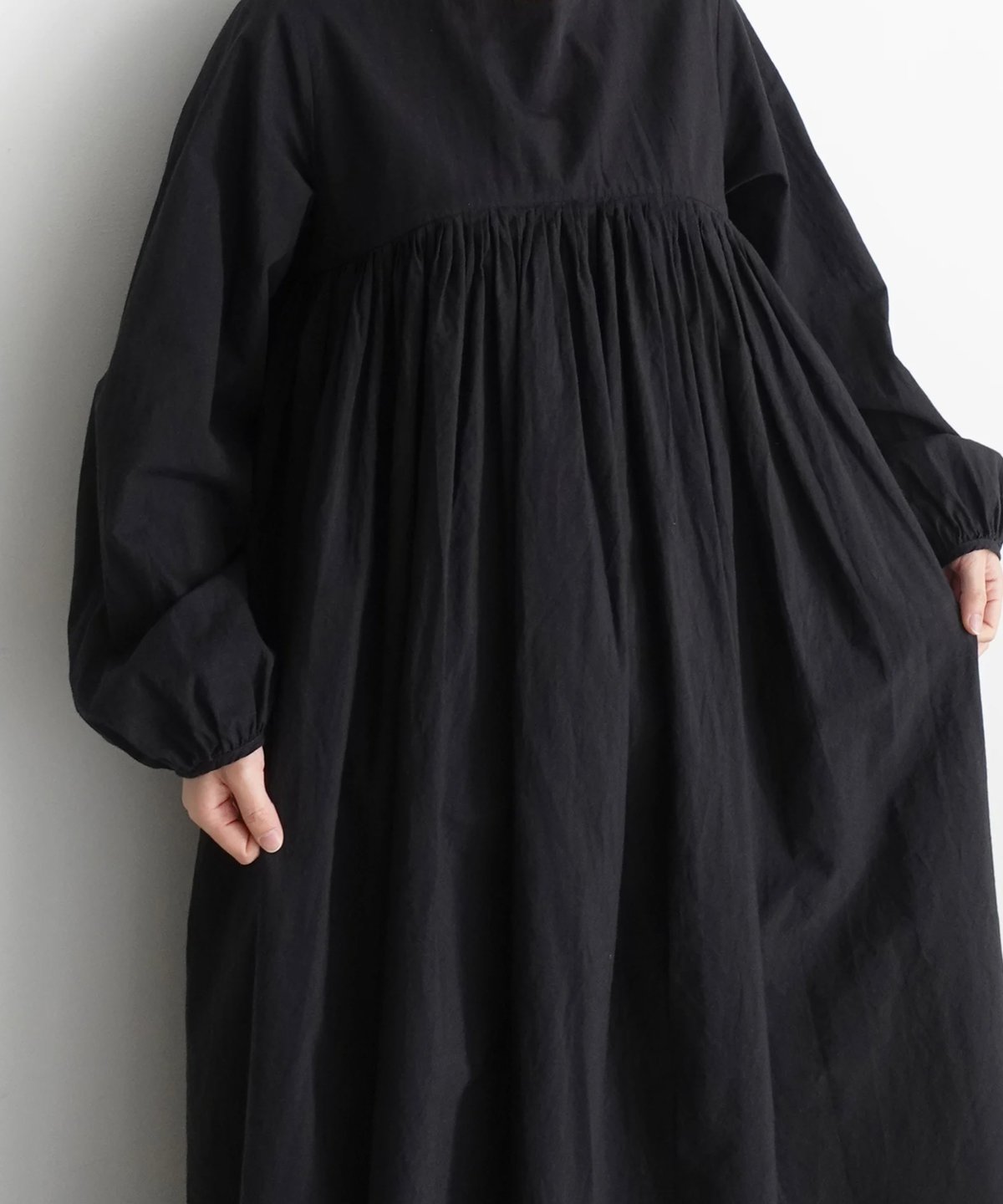 i c h i 241018 Cotton Linen 2way Dress / 2 COLO