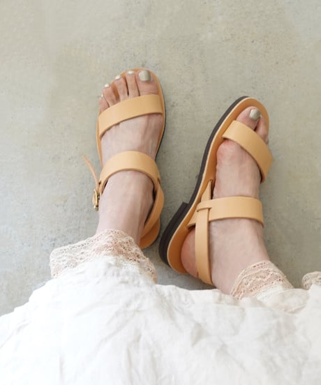 Ateliers Monastiques De La Garde MJ001 : Sandal "Scholastique" / Color NATUREL