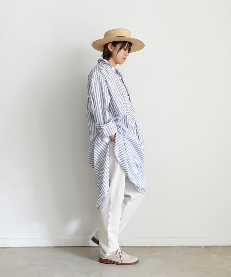 ぐやま i c h i 241056 Light Heavy Cotton Relax Pants