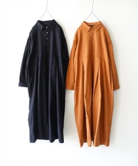 i c h i 250710 Cotton Flannel Dress / 2 COLORS