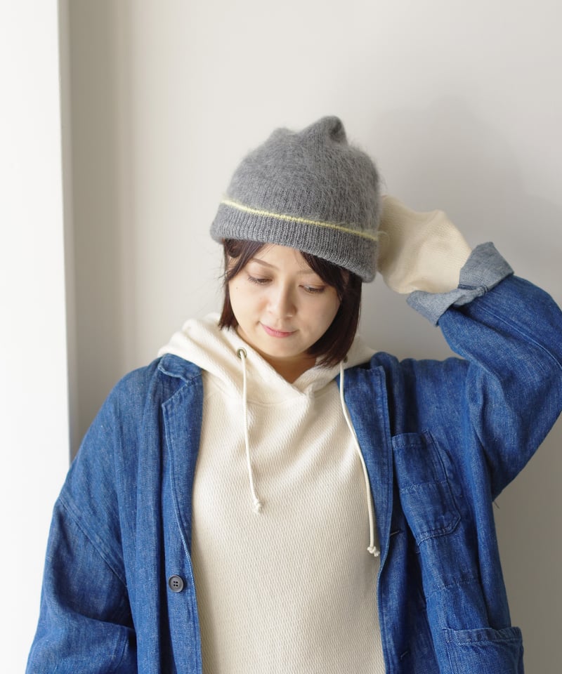 ichiAntiquités 1100358 Mohair mix Knit Beanie